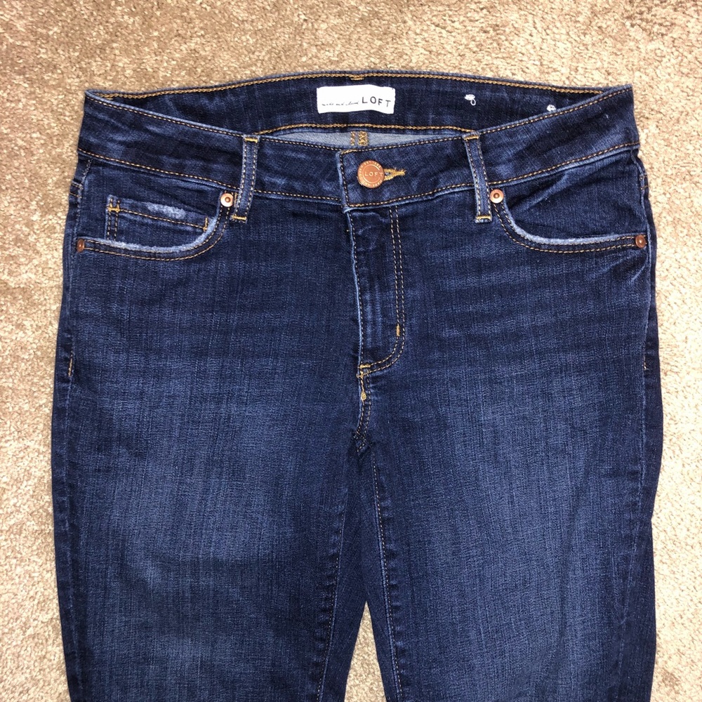 Loft Curvy Skinny Jeans